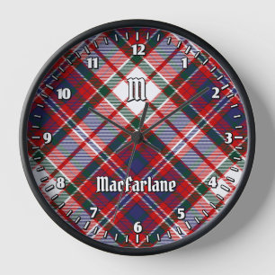 Clan MacFarlane Dress Tartan Uhr