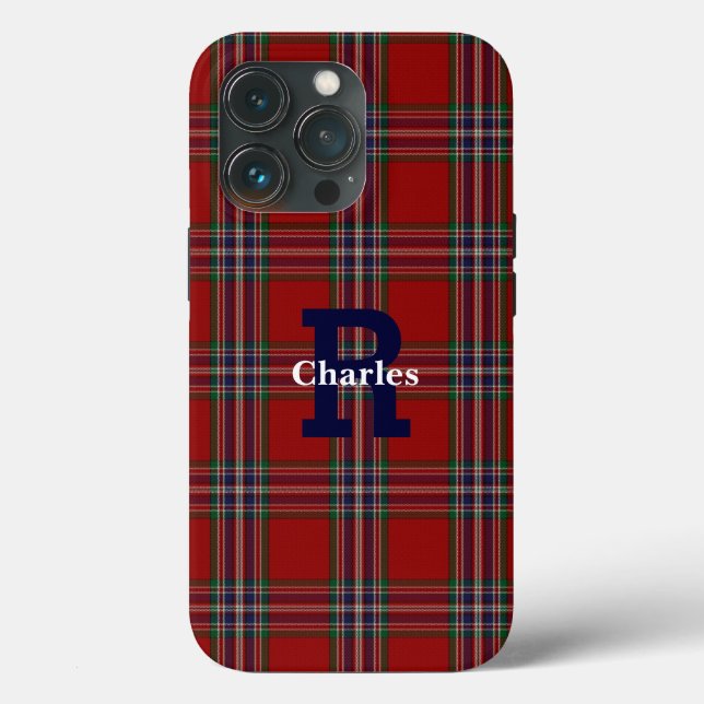 Clan MacFarlane Kariert Custom Case-Mate iPhone Hülle (Rückseite)