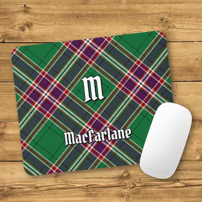 Clan MacFarlane Modern Hunting Tartan Mousepad (Von Creator hochgeladen)