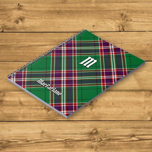 Clan MacFarlane Modern Hunting Tartan Notizblock