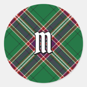 Clan MacFarlane Modern Hunting Tartan Runder Aufkleber