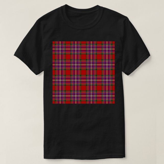 Clan MacFarlane oder Clan Lendrum Tartan STA 948 M T-Shirt (Design vorne)