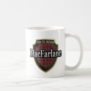 Clan MacFarlane Scottish Dynsty Tartan Tasse Cups