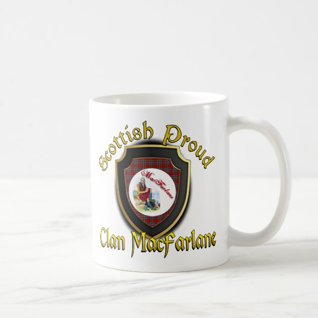 Clan MacFarlane Scottish Proud Cups Tasse (Rechts)