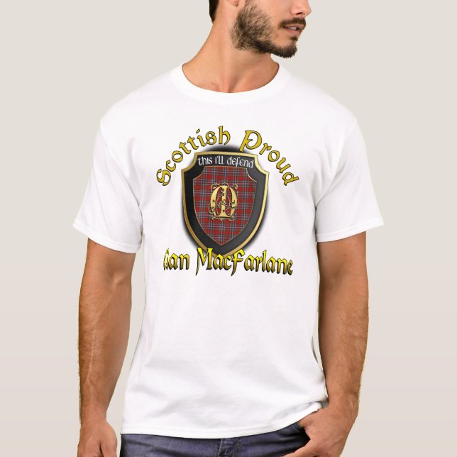 Clan MacFarlane Scottish Proud Shirts (Vorderseite)