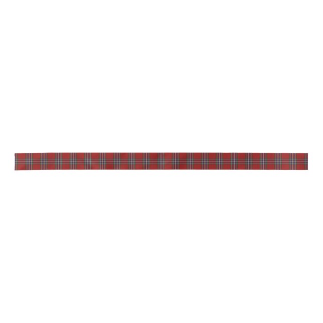 Clan MacFarlane Tartan Kariert Ribbon Satinband (Vorderseite)