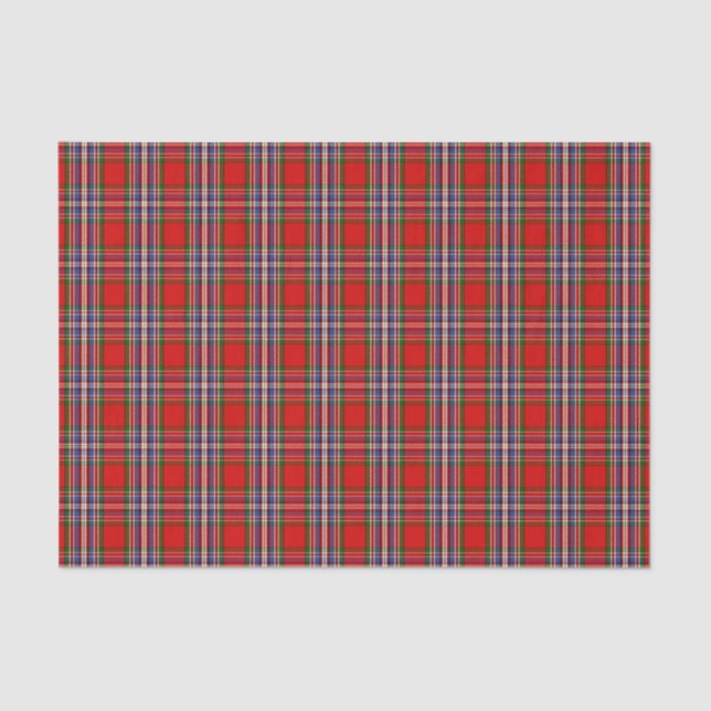 Clan MacFarlane Tartan Seidenpapier (Vorderseite)