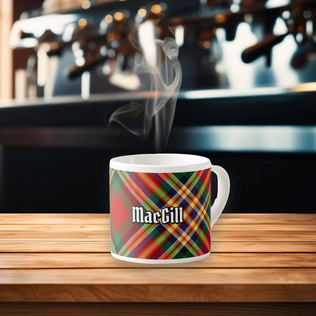 Clan MacGill Tartan Espresso Cup Espressotasse (Von Creator hochgeladen)