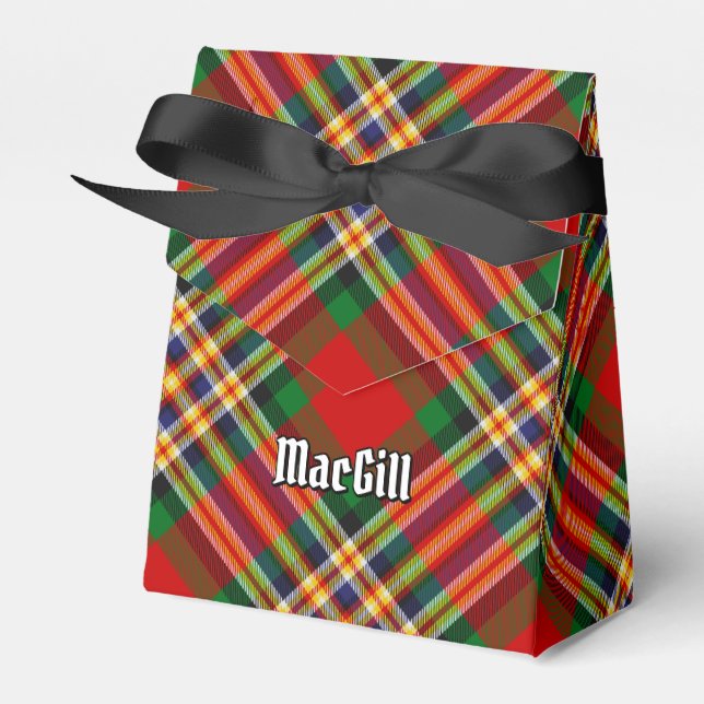 Clan MacGill Tartan Gevor Box Geschenkschachtel (Vorderseite)