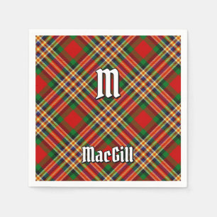 Clan MacGill Tartan Napkins Serviette