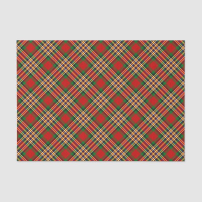 Clan MacGill Tartan Tissue Paper Seidenpapier (Vorderseite)