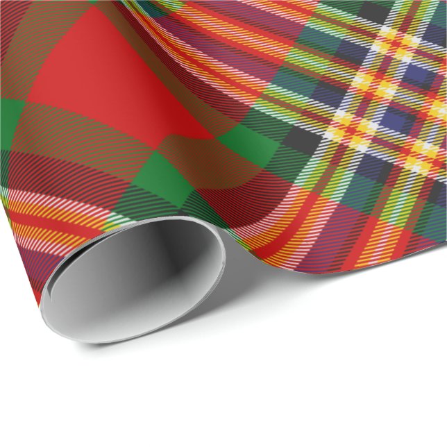 Clan MacGill Tartan Wrapping Paper Geschenkpapier (Rolleneckpunkt)