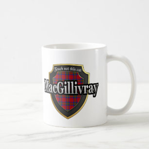 Clan MacGillivray Scottish Dynsty Tartan Tasse