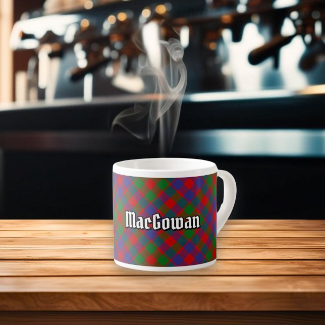 Clan MacGowan Tartan Espressotasse (Von Creator hochgeladen)