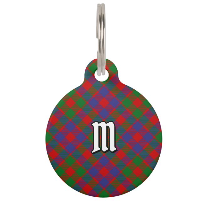 Clan MacGowan Tartan Haustiermarke (Vorderseite)
