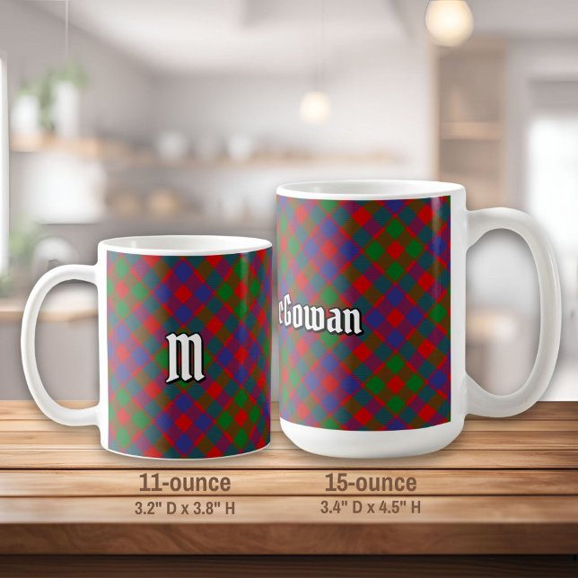 Clan MacGowan Tartan Kaffeetasse (Von Creator hochgeladen)