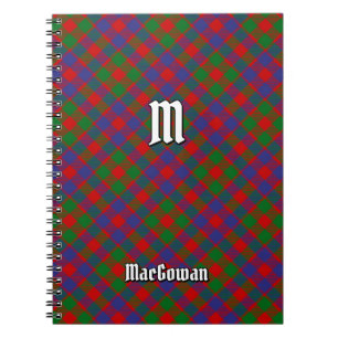 Clan MacGowan Tartan Notizblock