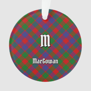 Clan MacGowan Tartan Ornament