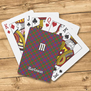 Clan MacGowan Tartan Spielkarten