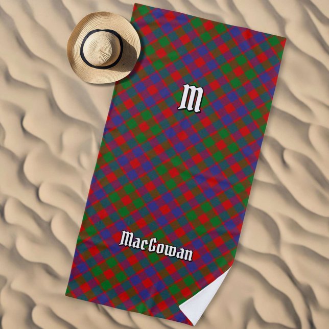 Clan MacGowan Tartan Strandtuch (Von Creator hochgeladen)