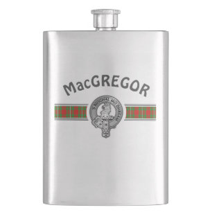 Clan MacGregor (Edit) Wappen & Tartan Flask Flachmann