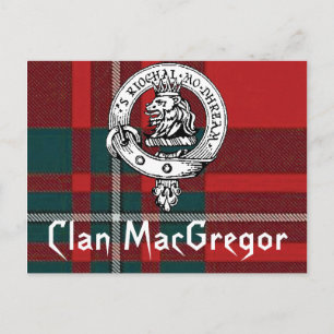 Clan MacGregor Postcards Postkarte
