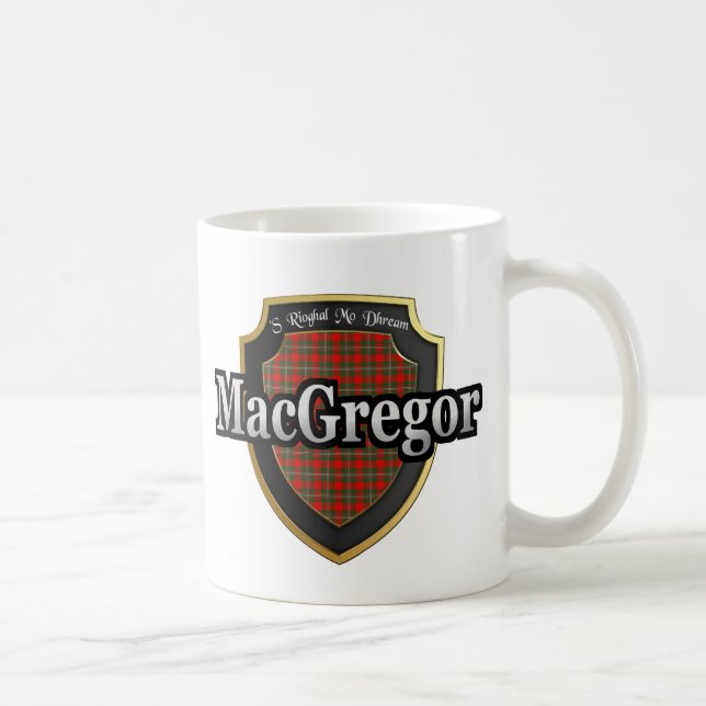 Clan MacGregor Scottish Dynsty Tartan Tasse Cups (Rechts)