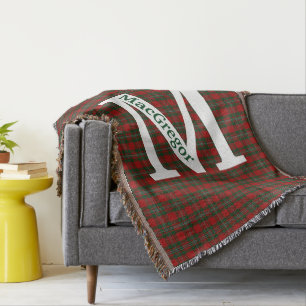 Clan MacGregor Tartan Kariert Custom Decke