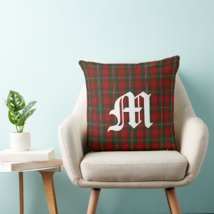 Clan MacGregor Tartan Karo Monogramm Wurfkissen Kissen