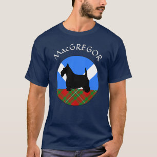 Clan MacGregor Tartan & Scottie T - Shirt