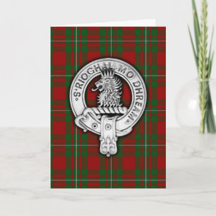 Clan MacGregor Wappen & Tartan Karte