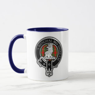 Clan MacGregor Wappen & Tartan Tasse