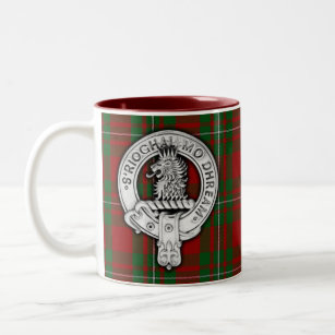 Clan MacGregor Wappen & Tartan Zweifarbige Tasse