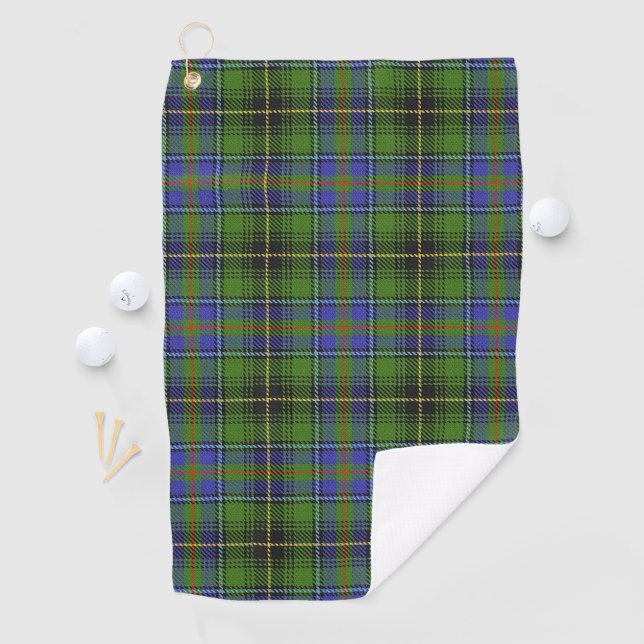Clan MacInnes ScottishTartan Golfhandtuch (Insitu)