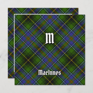 Clan MacInnes Tartan Einladung