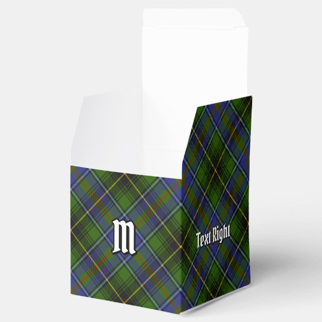 Clan MacInnes Tartan Geschenkschachtel (Geöffnet)