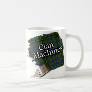 Clan MacInnes Tartan Paint Brush Cup Tasse