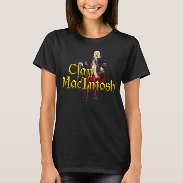 Clan-Macintosh-Hochland-Spiele T-Shirt (Vorderseite)