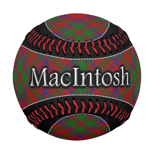 Clan MacIntosh MacKintosh Scottish Dream Tartan Baseball (Vorderseite)