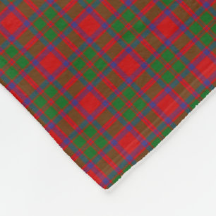 Clan-MacintoshTartan Fleecedecke