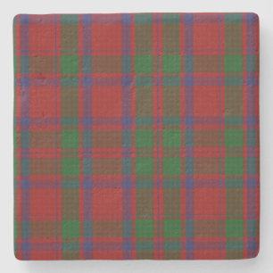 Clan-Macintoshtartan-karierter SteinUntersetzer