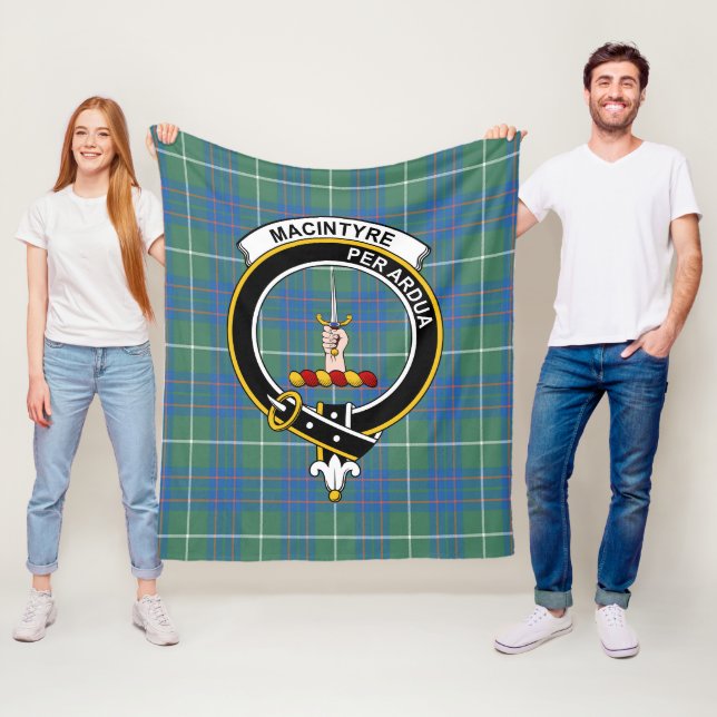 Clan MacIntyre Jagd Ancient Tartan Kariert Fleecedecke (Beispiel)