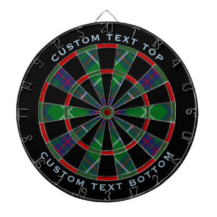 Clan MacIntyre Jagd Tartan Dart Board Dartscheibe