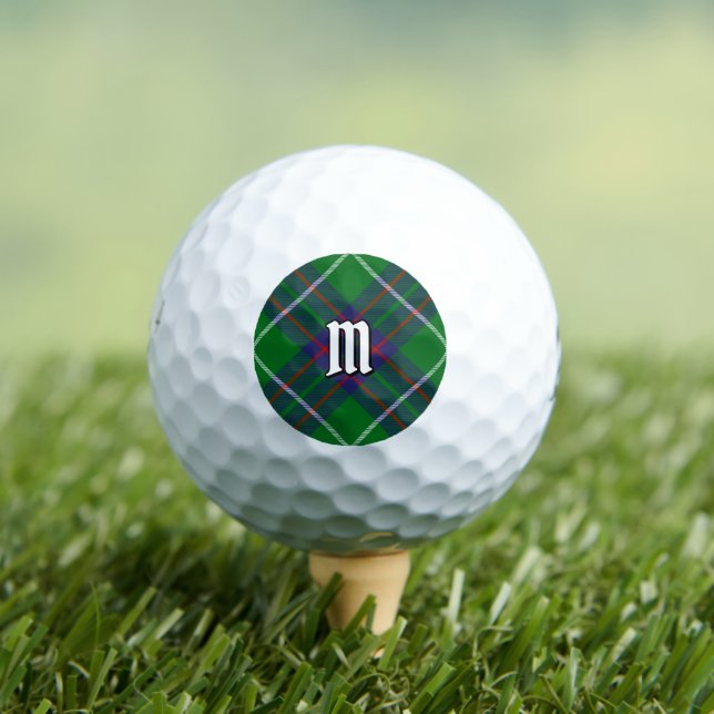 Clan MacIntyre Jagd Tartan Golf Balls Golfball (Insitu T-Shirt)
