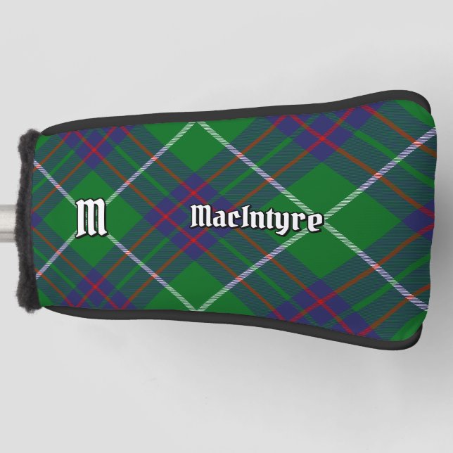 Clan MacIntyre Jagd Tartan Golf Head Cover Golf Headcover (Vorderseite)