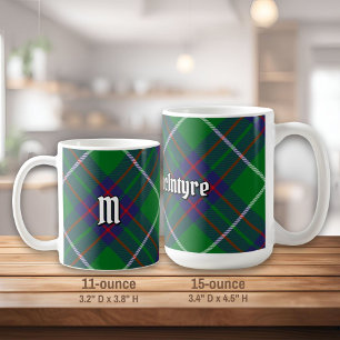 Clan MacIntyre Jagd Tartan Kaffee Tasse