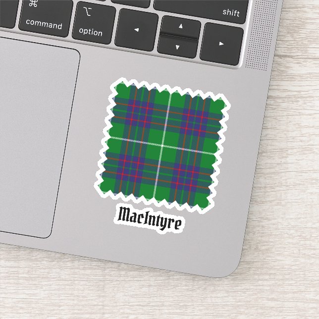Clan MacIntyre Jagd Tartan Sticker (Detail)