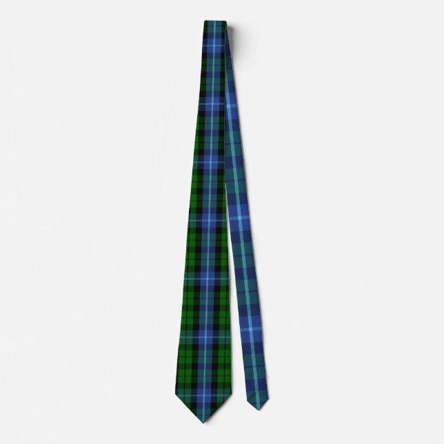 Clan MacIntyre Tartan Krawatte (Vorderseite)
