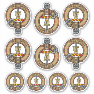 Clan MacIntyre Wappen Sticker Set