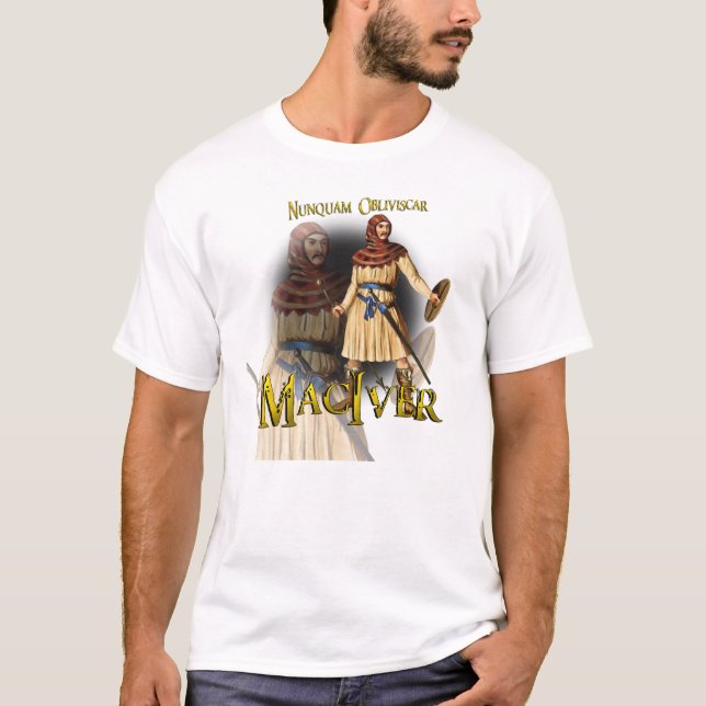 Clan MacIver Hochland-Spiele T-Shirt (Vorderseite)